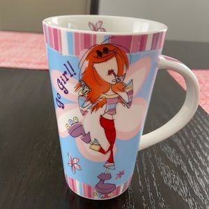 JOHNSON BROTHERS  GIRLS BORN TO SHOP MUG